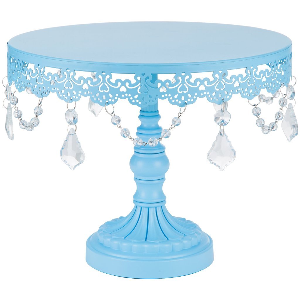Sophia 10 inch Baby Blue Cake Stand Amalfi
