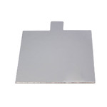 Tab Slice Board 100mm Square SILVER (50)