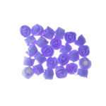 Rose  Whirl Baby Lavender 1.3cm (Box 150)
