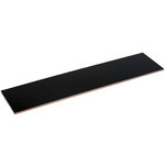 Slip Board 28x6.5cm Black Rectangle  (50)