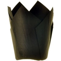 Confeta Tulip Cup Black 60 x175 (200)