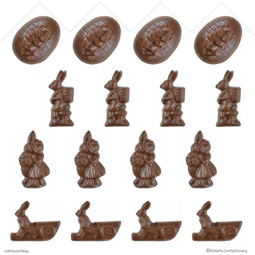 Easter Rabbits Chocolate Mould