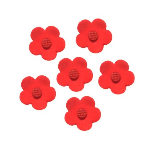 Blossom  2cm Red (Bx 200)
