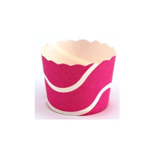Cupcake Case Pink Swirl Carton 600pc