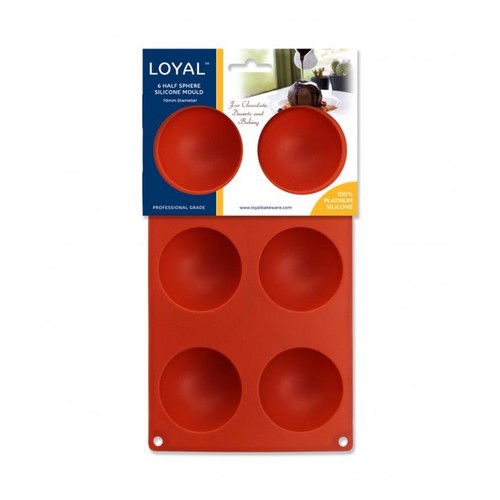 Half Sphere 70mm Silicone Mould - Loyal