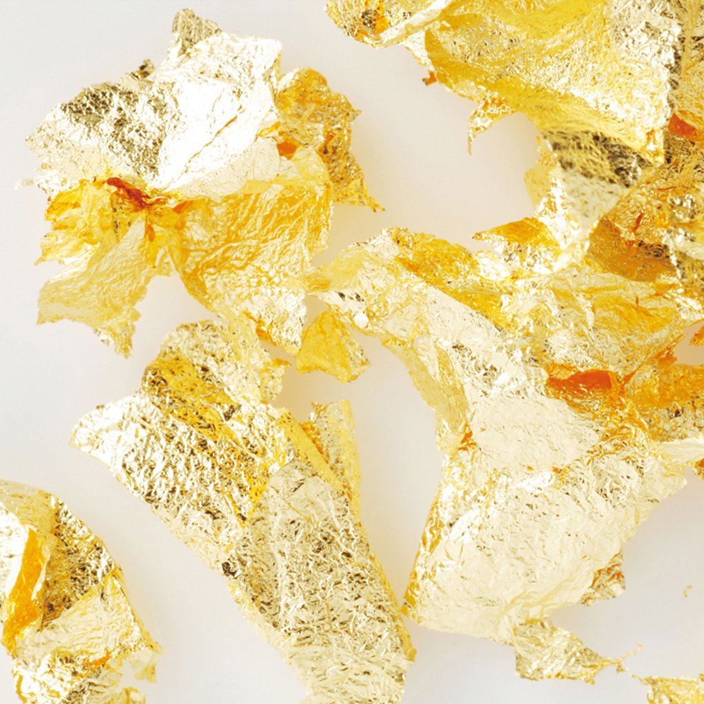 Gold Leaf Flakes 0.08g with Tweezers Original Artisan Gold