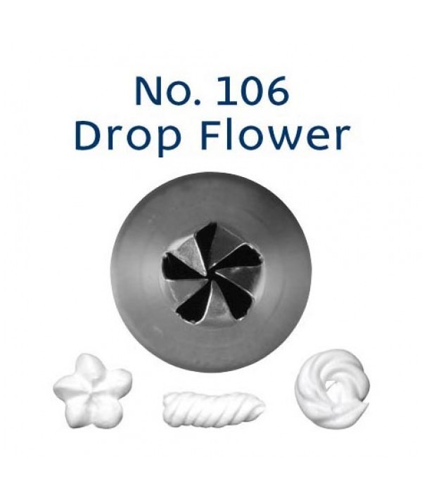 106 JEM Drop Flower Piping Nozzle no 