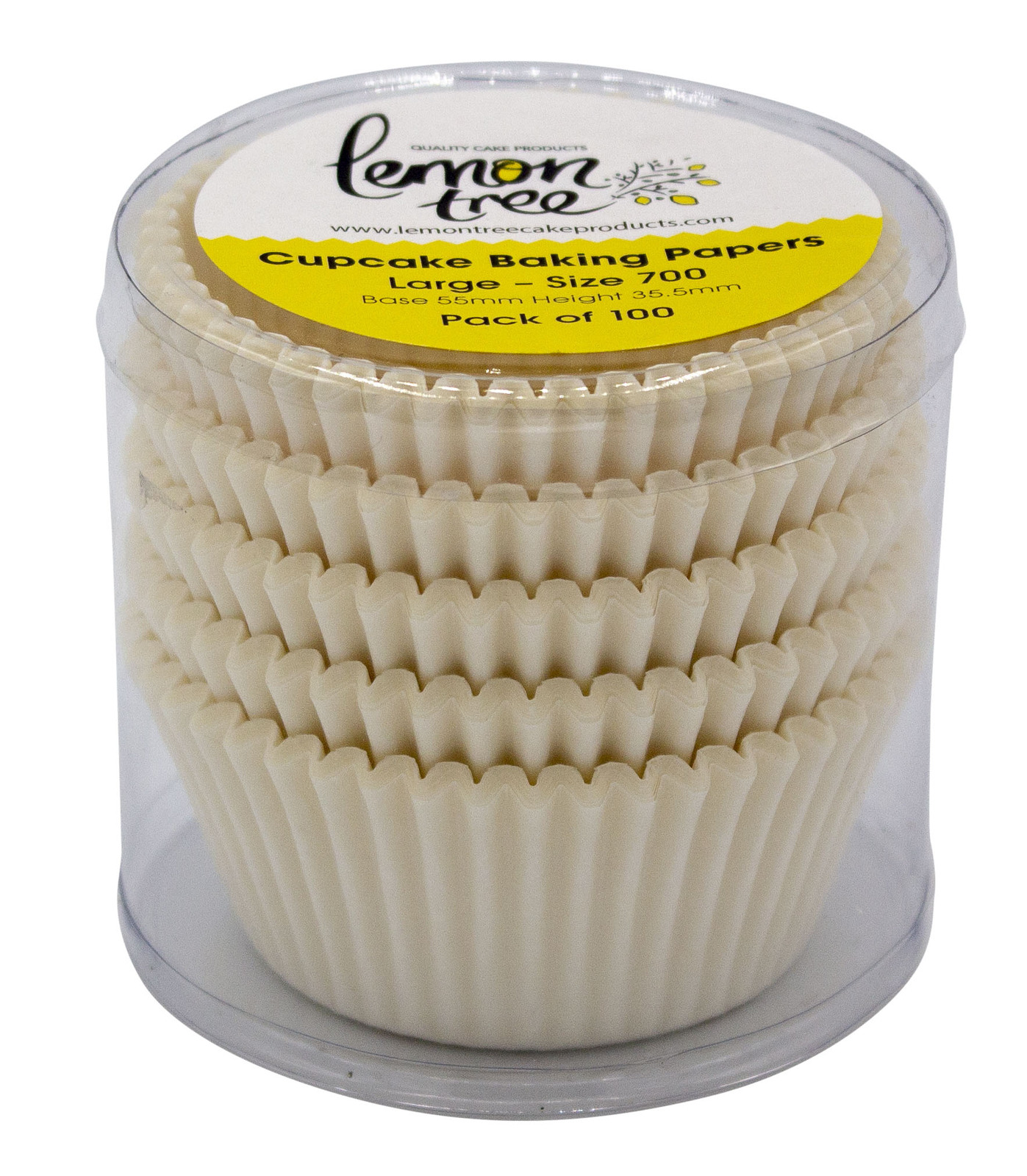 Patty Pans 700 White 100pc