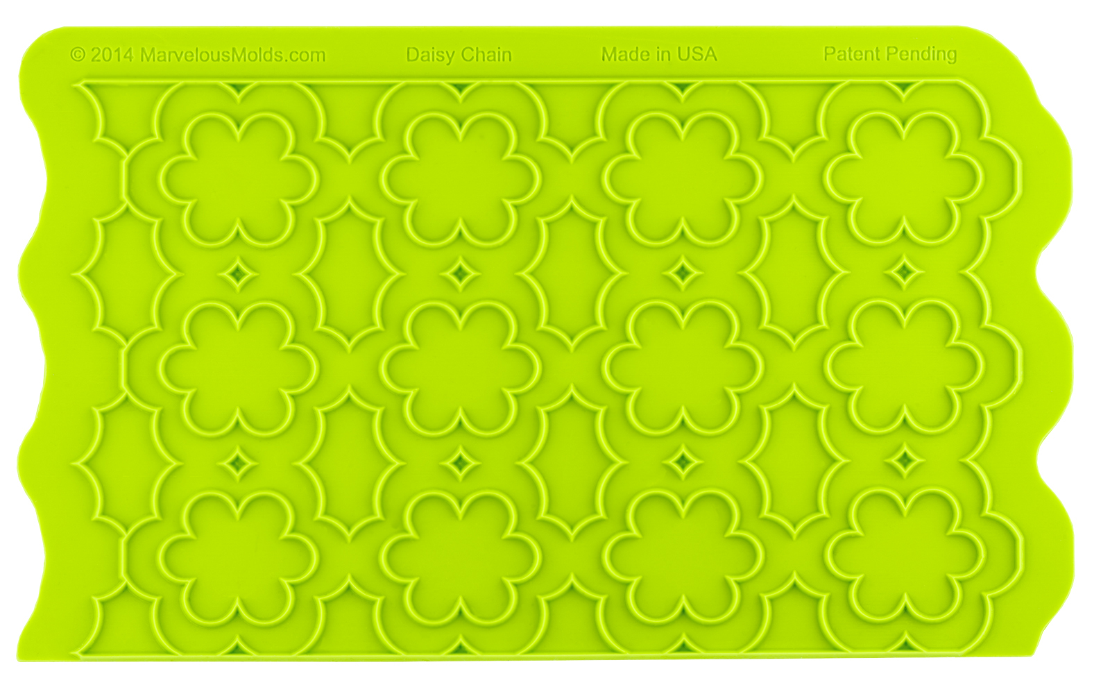 Marvelous Molds Damask Pattern Silicone Onlay