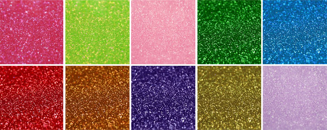 Rainbow Dust Colour Chart