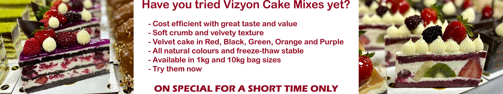 Vizyon Cake Mixes