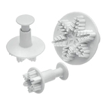 Plunger Cutter Snowflakes - Set of 3