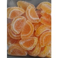 Mini Fruit Jelly Slices Orange  Hangsell 50g