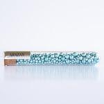 Ocean Blue Silver Leaf Arazan Sugar Pearls 9g