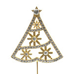 Diamante Christmas Tree GOLD