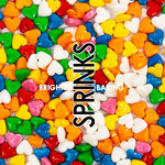 Rainbow Hearts by Sprinks 500g