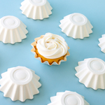 Bloom Baking Cup WHITE (24pk)