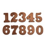 Mould  Chocolate Numerals (Ea)