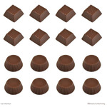 Mould Pyramid Truffle (Ea)