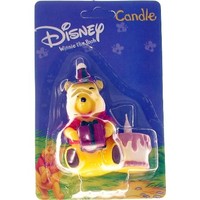 Candle - Pooh with Cake - 3D (Ea)