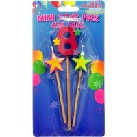 Candle - Mini Star Pick 8 (1)