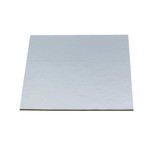 Slip Board 100mm Silver Square 1.5mm Thick (100)