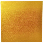 4mm MDF Board Gold Square 09"