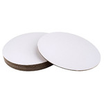 1.6mm Cake Board 07" White  PE Coated (100)