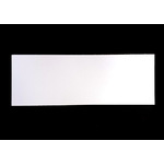 Slip Board 350 x 125mm - 1.6mm White  PE Coated (100)