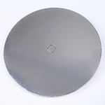 Perforated Cake Board Silver  10" ( 10 pack )