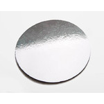 3mm Cake Board Std 03" Round Silver (50)