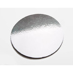 3mm Cake Board Std 06" Round Silver (50)