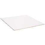 3mm Cake Board Std 03" Square WHITE PE Coated (50)