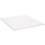 3mm Cake Board Std 05" Square WHITE PE Coated (50)