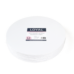 10mm Masonite Board White Round 12"