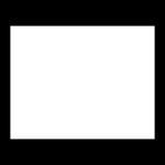 Loyal MDF Board 5mm - White Rectangle 12x18in