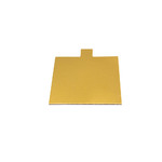 Tab Slice Board 55mm Square GOLD (100)