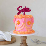 SIXTEEN - Hot Pink/Pink Layered Topper