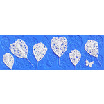 Crystal Candy Gold Lace Mat 3D Peony