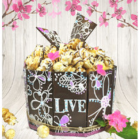 Crystal Candy Gold Lace Mat Live Love Laugh