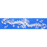 Crystal Candy Platinum Lace Mat Melody