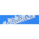 Crystal Candy Platinum Lace Mat Dakota