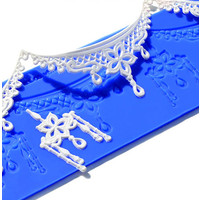 Crystal Candy The Renaissance Collection Lace Mat  Ornate