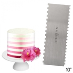 Buttercream Comb THIN STRIPES 10 Inch