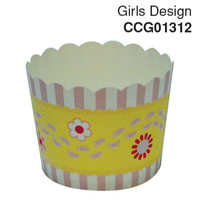 Cupcake Case Girls Design Carton 600pc