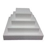 Cake Dummy Square 13"" x 100mm