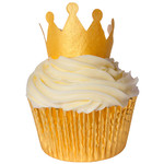 CDA Edible Wafer Gold Crowns (10)