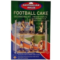 Cake Kit Aus. Rules Footy Generic (Ea)