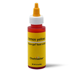 Chefmaster Lemon Yellow Liqua-Gel 2.3oz/68ml
