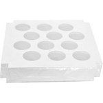 12 Hole 54mm Insert for 10x10  Cake Box (100)